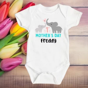 1st Mothers Day Elephant Vest