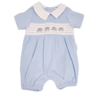 Premature Baby Boys Romper Elephant