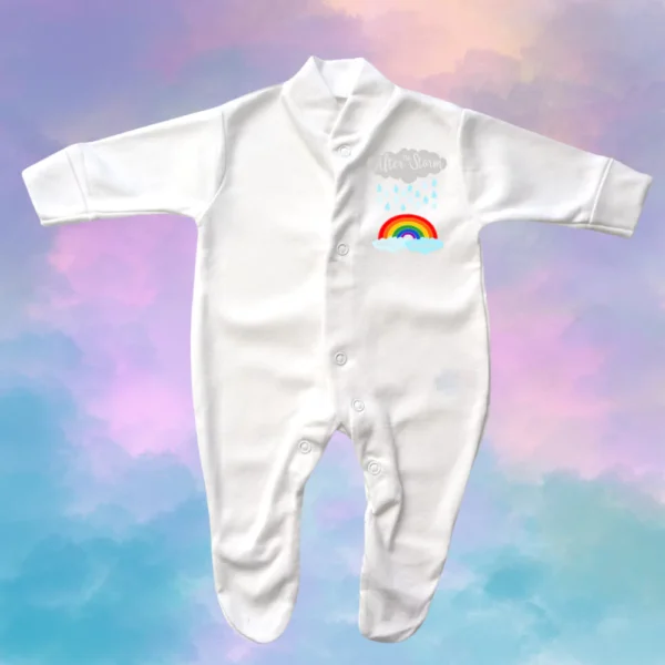 After The Storm Comes A Rainbow Sleepsuit