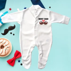 Best Dad Ever Ever Sleepsuit