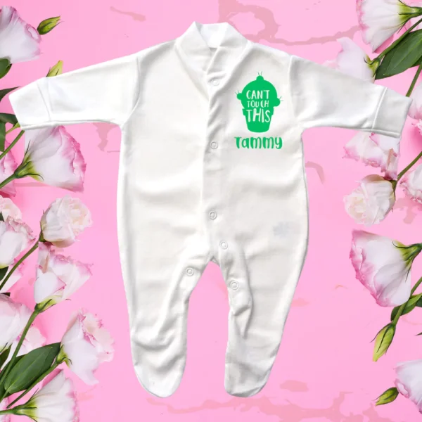 Can’t Touch This Big Cactus Sleepsuit