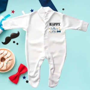 Happy Father's Day Bowtie Sleepsuit