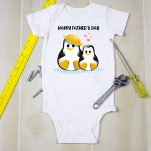 Happy Penguin Fathers Day Vest