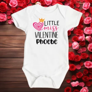 Little Miss Valentine Vest