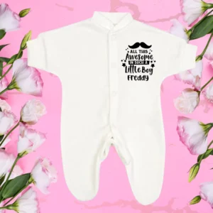 Micro Prem All This Awesome Sleepsuit