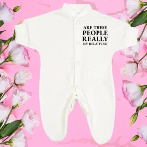 Micro Prem Are These People Really My Relatives Sleepsuit