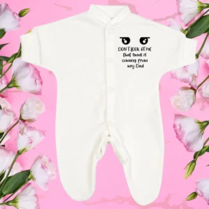 Micro Prem Don't Look At Me That Smell Is Coming From My Dad Sleepsuit