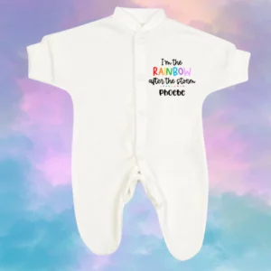 Micro Prem I'm The Rainbow Sleepsuit