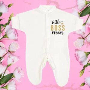 Micro Prem Little Boss Sleepsuit