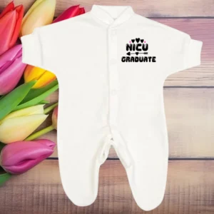 Micro Prem NICU Graduate Hearts Sleepsuit