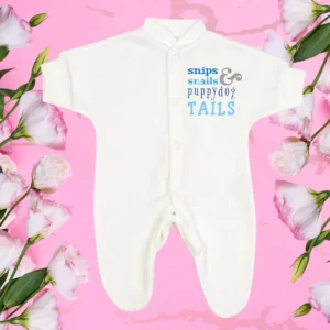 Micro Prem Puppy Dog Tails Sleepsuit