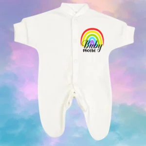 Micro Prem Rainbow Baby Simple Sleepsuit