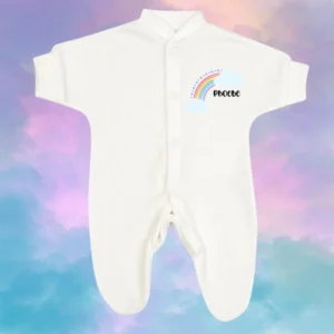 Micro Prem Stars Rainbow Sleepsuit