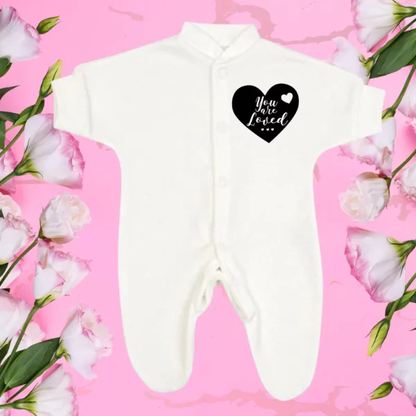 Micro Prem You Are Loved Sleepsuit