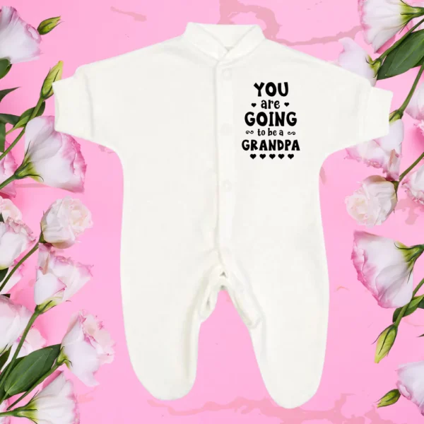 Micro Prem Your Going To Be A Grandpa Sleepsuit