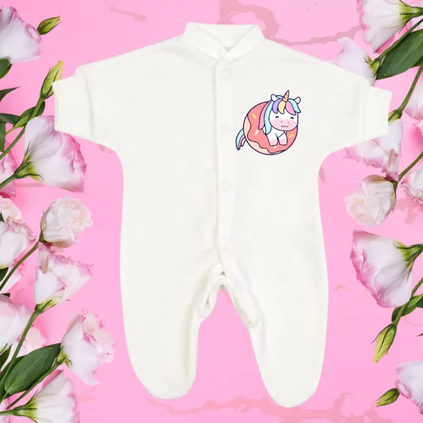 Micro Premature Donut Unicorn Sleepsuit