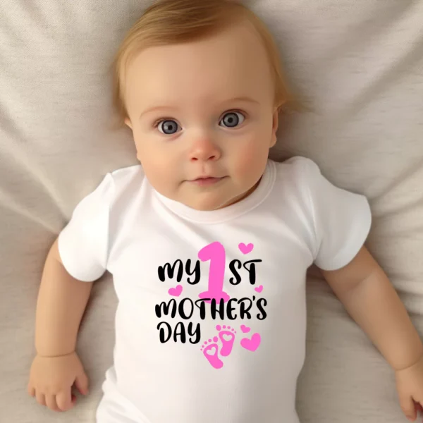 My 1st Mothers Day Baby Vest