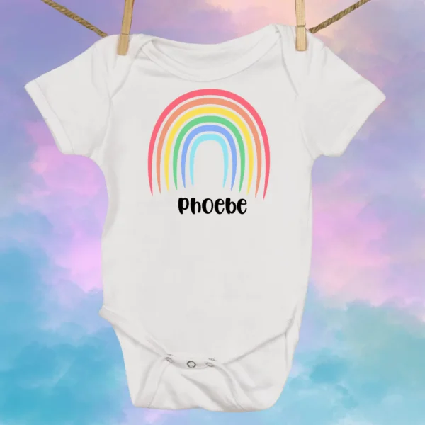 Personalised Rainbow Vest