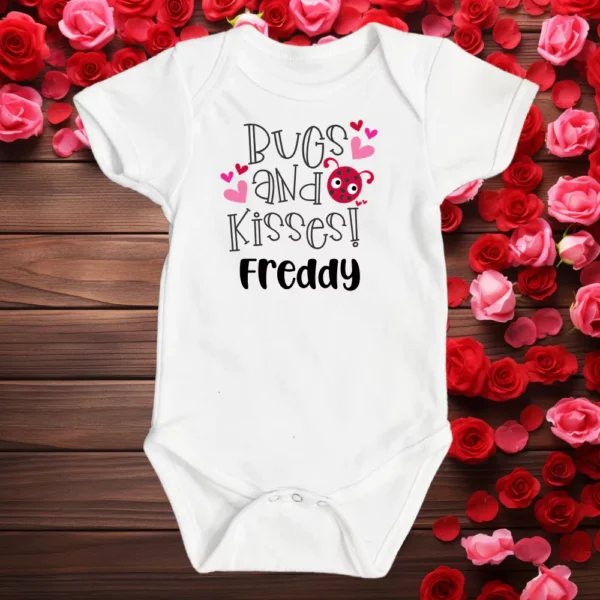 Prem Baby Bug's And Kisses Valentine Vest