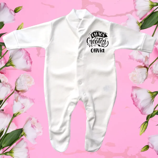 Prem Baby Chaos Creator Arrow Sleepsuit