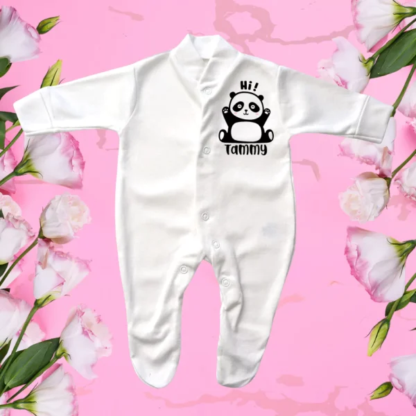 Prem Baby Hi Panda Sleepsuit