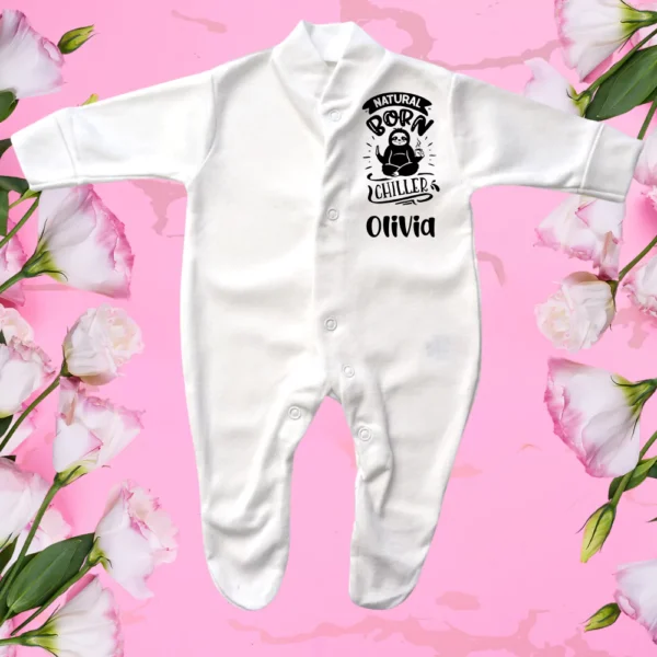 Prem Baby Natural Born Chiller Sleepsuit