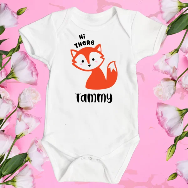 Premature Baby Hi There Fox Vest