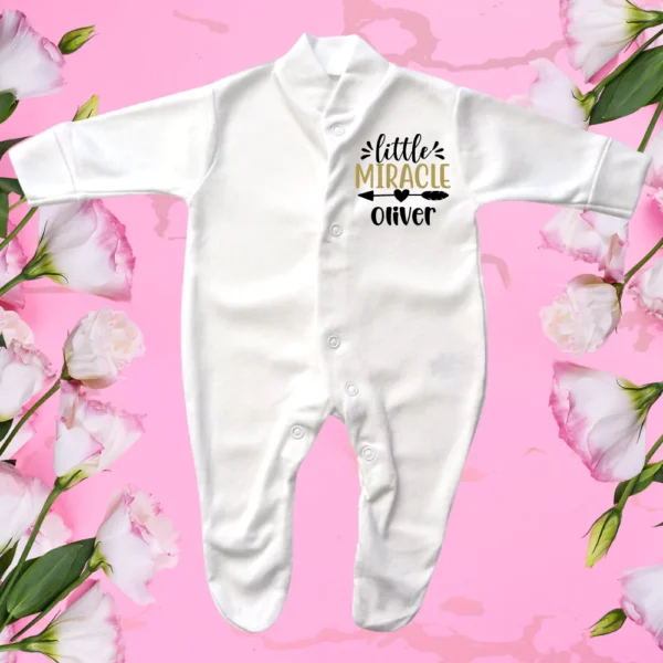 Premature Baby Little Miracle Arrow Sleepsuit