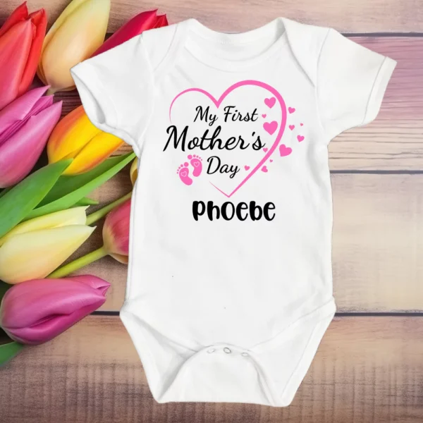 Premature Baby My First Mother's Day Vest