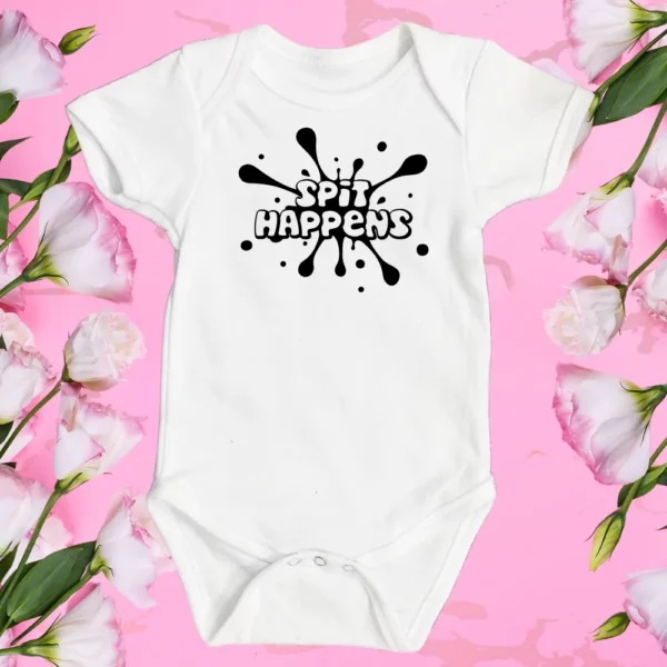 Premature Baby Spit Happens Vest