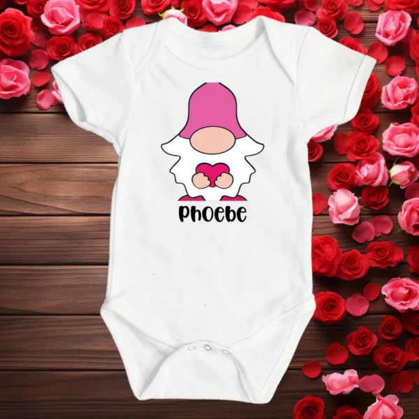 Premature Baby Valentine Gnome Vest