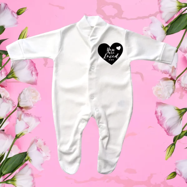 Premature Baby You Are Loved Sleepsuit