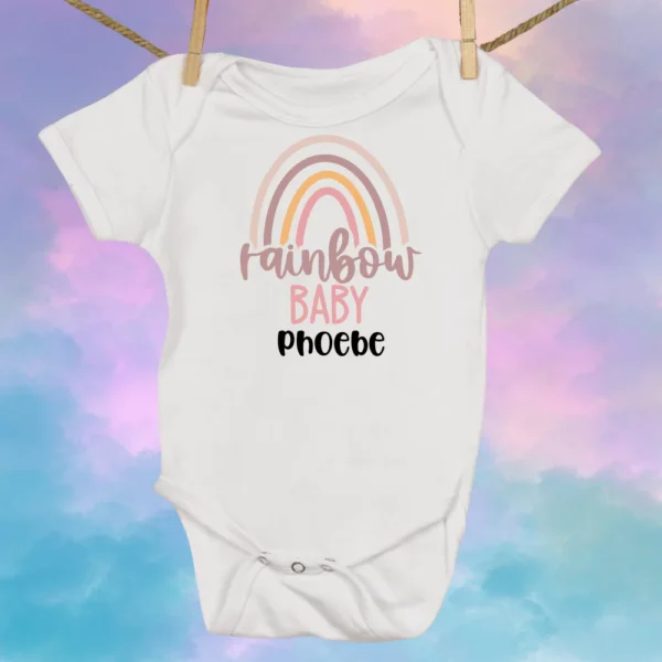 Rainbow Baby Purple Vest