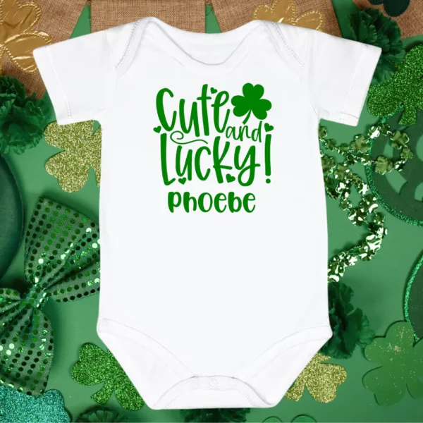 St Patricks Day Cute And Lucky Vest