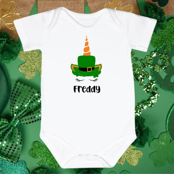 St Patricks Day Leprechaun Unicorn Vest