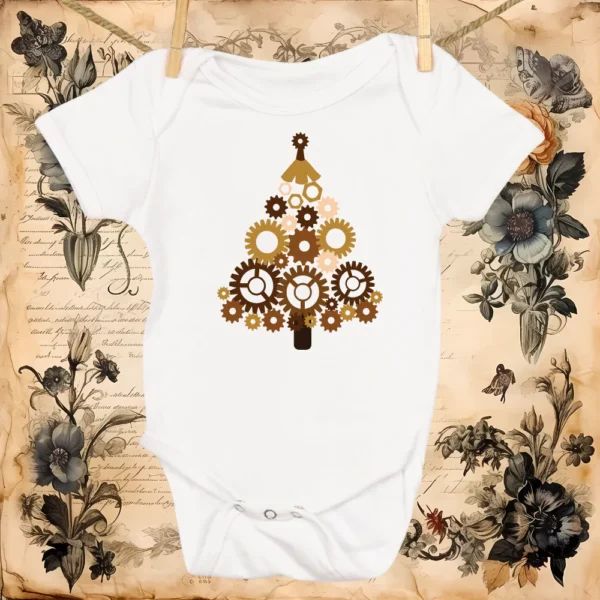 Steampunk Christmas Tree Vest