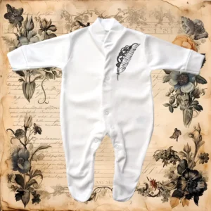 Steampunk Feather Sleepsuit