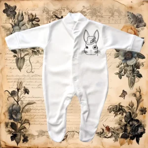 Steampunk Rabbit Monocle Sleepsuit