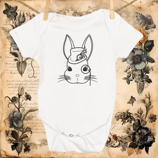 Steampunk Rabbit Monocle Vest