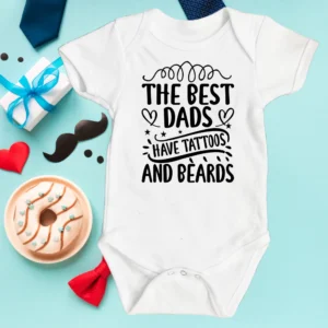 The Best Dads Have Tattoos And Beards Vest