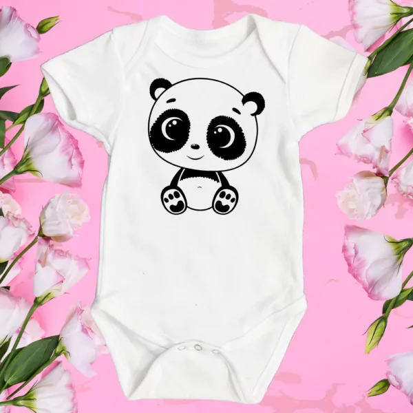 Tiny Baby Cute Panda Vest