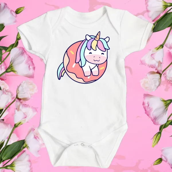 Tiny Baby Donut Unicorn Vest