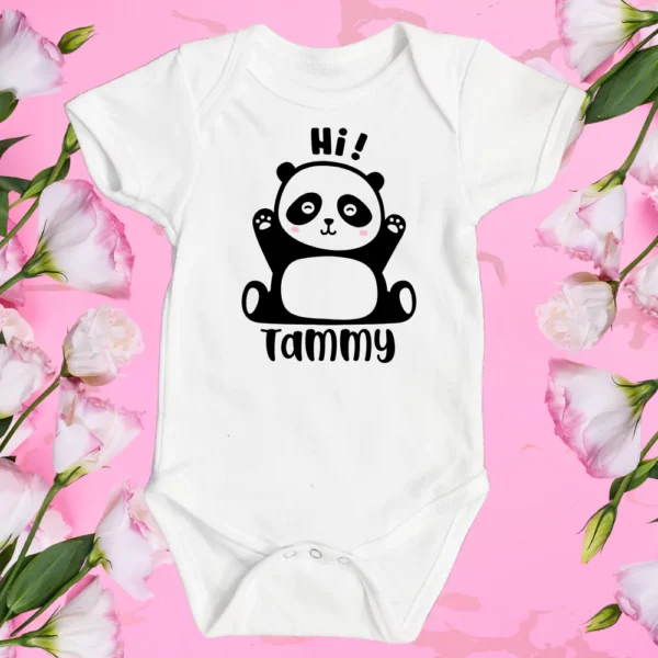 Tiny Baby Hi Panda Vest