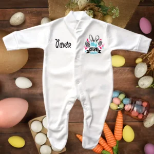 Tiny Baby My First Easter Sleepsuit