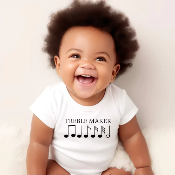 Tiny Baby Treble Maker Baby Vest