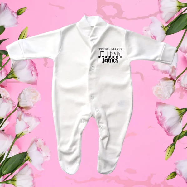 Tiny Baby Treble Maker Sleepsuit