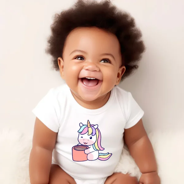 Unicorn Coffee Baby Vest