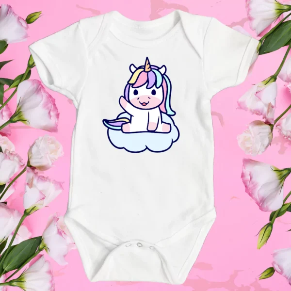 Unicorn Sitting Cloud Wave Vest