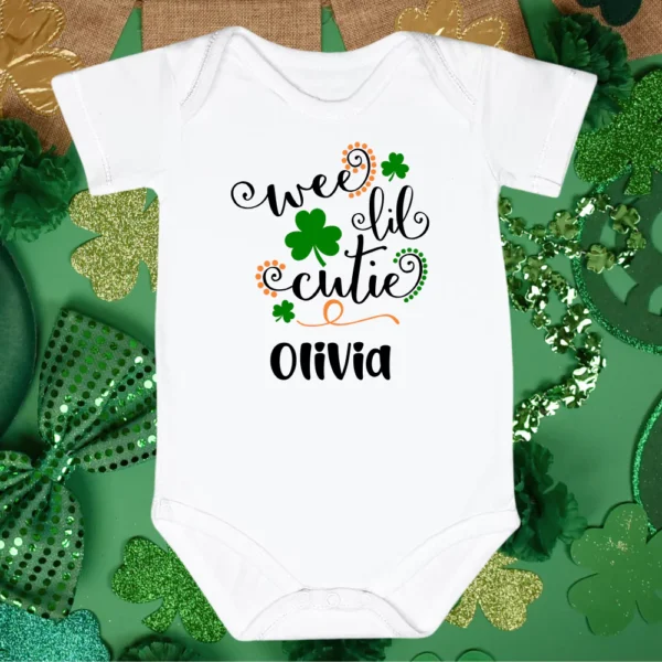 Wee Lil Cutie St Patricks Day Vest