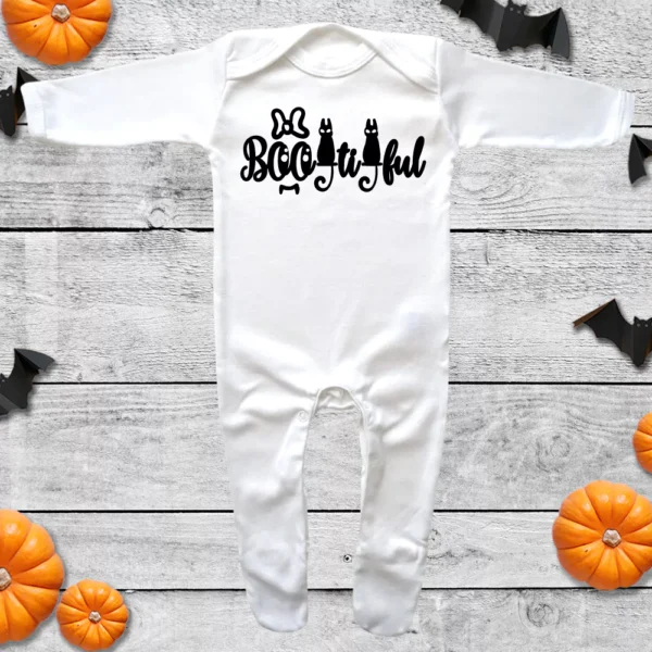 Baby Bootiful Envelope Neck Sleepsuit